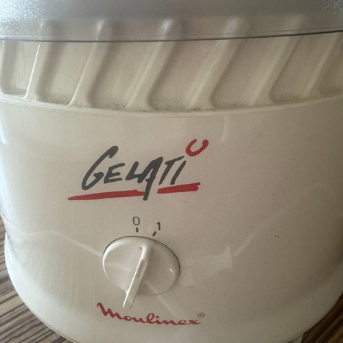 Moulinex Gelati Ice Cream Maker used