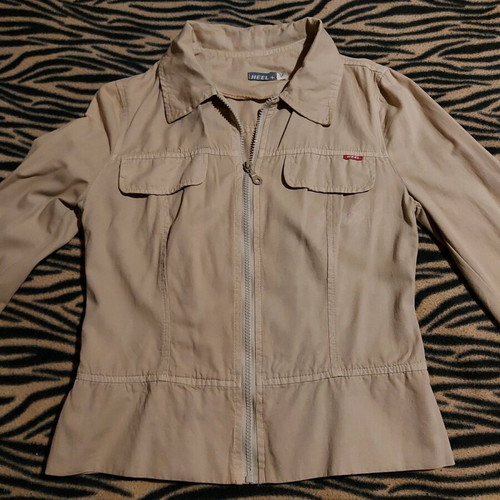 Heel jacket beige like new, size S