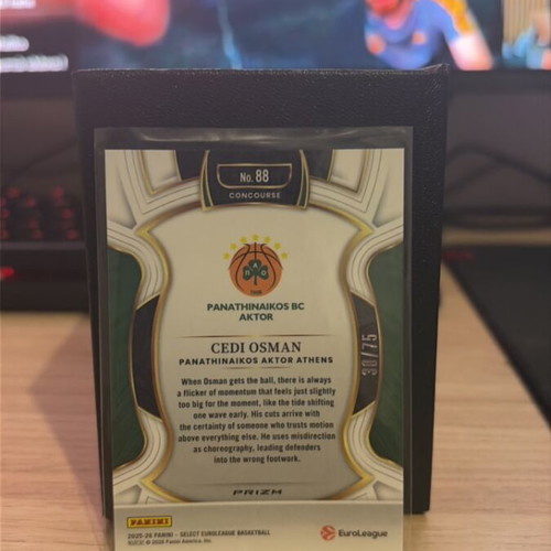 Cedi Osman Basketball Card /75 new, authentic