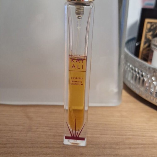 Kayali Love Fest Burning Cherry 10ml mini perfume used