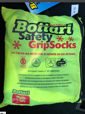 Bottari TG81 snow socks new, made in Italy