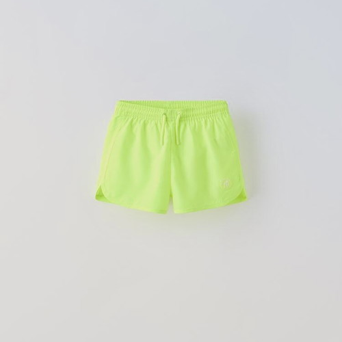 Zara kids/teens swimwear yellow fluorescent, new, size 13/14