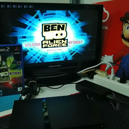 Ben 10 Alien Force Vilgax Attacks PS2 game, English