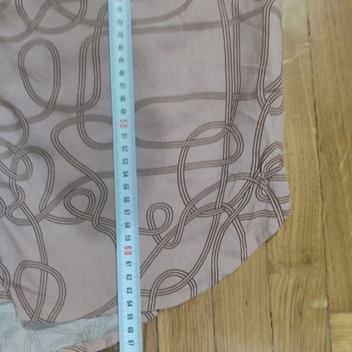 I Say Pink Shirt With Wing Sleeves And Rope Print New