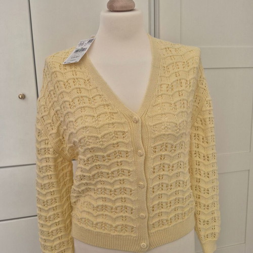 Mango summer cardigan new, yellow, size 164 cm