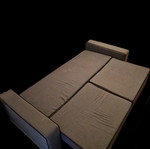 3-seater sofa bed