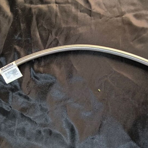Metalflex Water Spiral Hose 50cm Stainless Steel, New, 2 Pieces