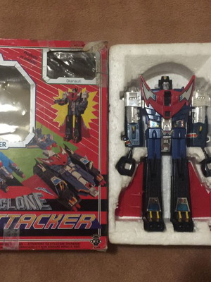Diaclone Dia-Attacker used, rare collectible toy