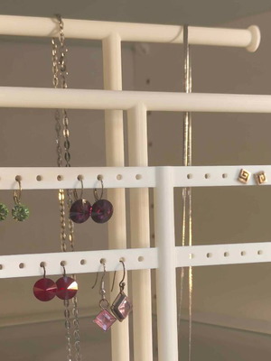 Jewelry organizer stand new, 3D printed with custom name