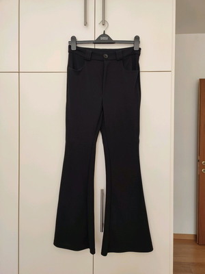 Shein office fabric pants size M new, black