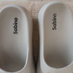 Sabino beige slippers size 37