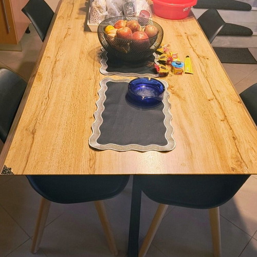 Kitchen table surface used, 160x90x4 cm