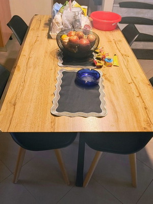 Kitchen table surface used, 160x90x4 cm