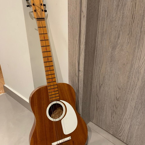 Bontempi vintage acoustic guitar used, made in Italy