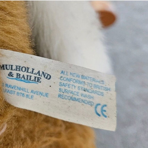 Vintage Mulholland & Bailie rocking horse used with wooden base