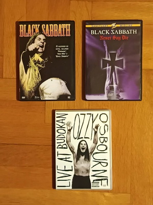 Black Sabbath 3 DVD πακέτο