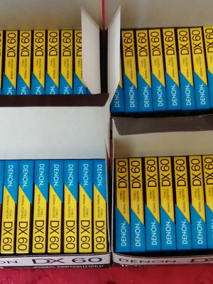 Denon Audio Cassettes 10 Pack 60 Minutes New