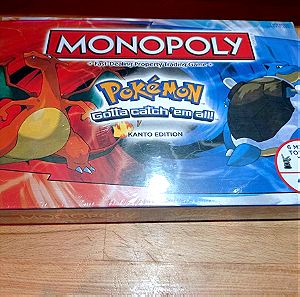Επιτραπέζιο Παιχνίδι Monopoly Pokemon Kanto Edition (σφραγισμένο)
