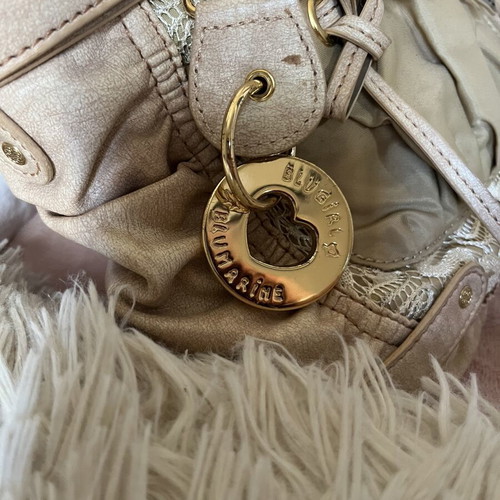 Blumarine Blugirl Y2K small handbag, beige