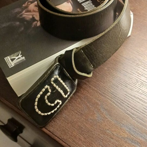 Compania Italiana leather belt like new, size 90