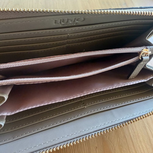 Liu Jo wallet new beige synthetic material