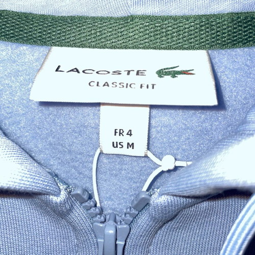 Lacoste sweatshirt new, blue, size M