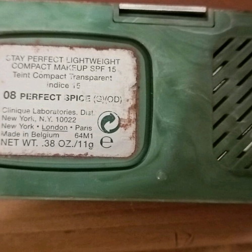 Clinique makeup box empty used