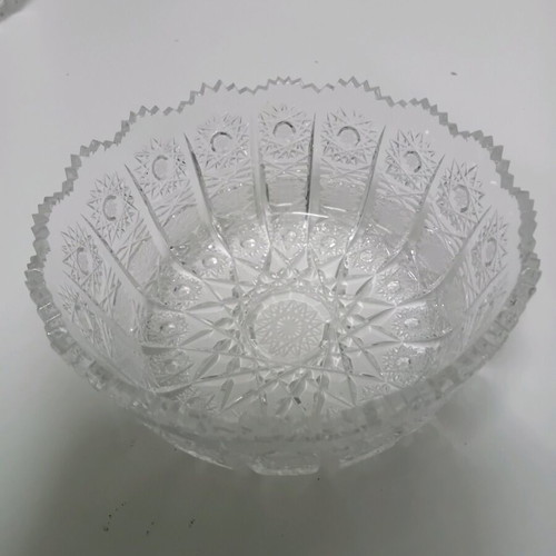 Crystal items new, set of 6 pieces