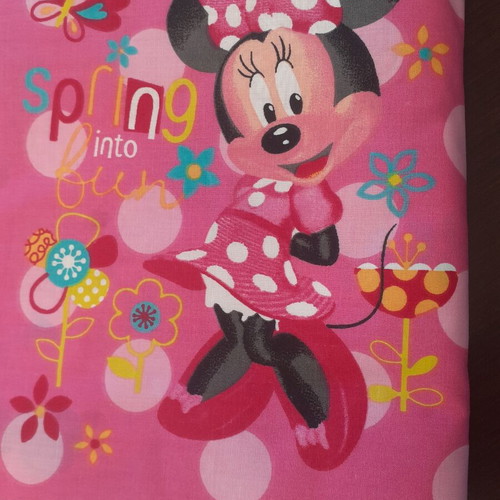 Children's duvet cover with Minnie, 100% cotton, new
