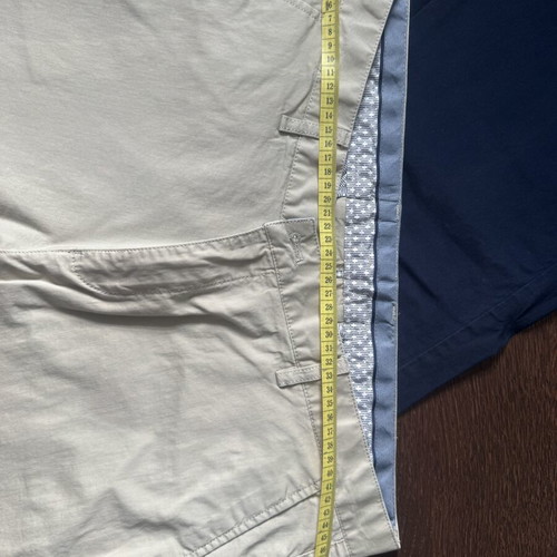 Men's pants pack of 2 beige and navy, size L