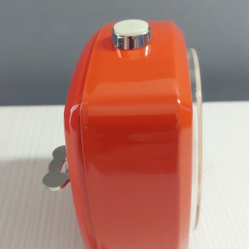 Peter vintage metal alarm clock, new in box, 1960s