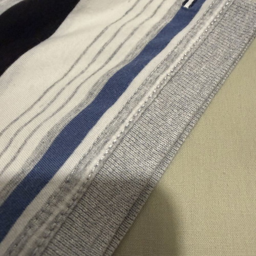 Tommy Hilfiger T shirt used, size L, white and grey