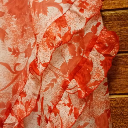 Silk sleeveless floral dress PERSONNE size XL