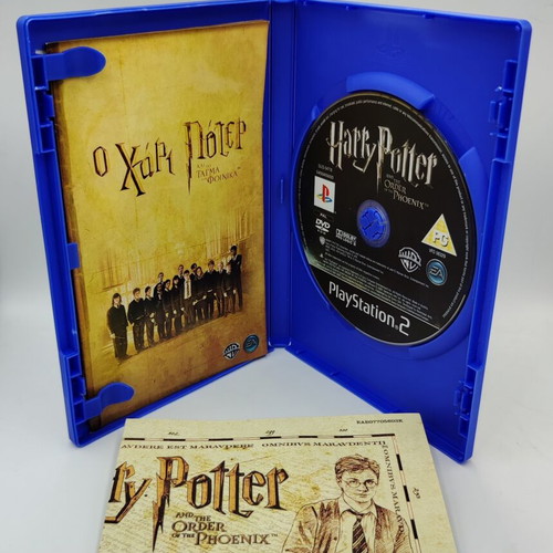 Harry Potter και το Τάγμα του Φοίνικα PS2 παιχνίδι μεταχειρισμένο με manual και αφίσα