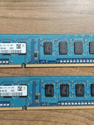 Hynix HMT325U6CFR8C-PB DDR3 2x2GB μεταχειρισμένη μνήμη RAM για υπολογιστή