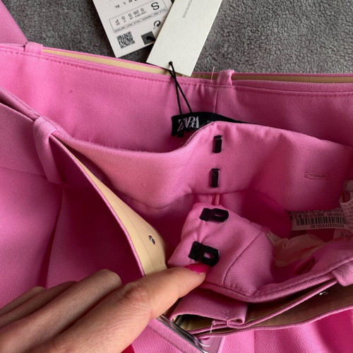 Zara suit set new pink jacket and trousers