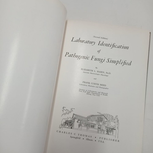 Laboratory Identification of Pathogenic Fungi Second Edition book used, English