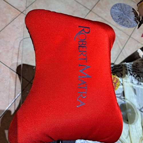 Robert Matra Support Pillow for Neck and Waist with Adjustable Strap new