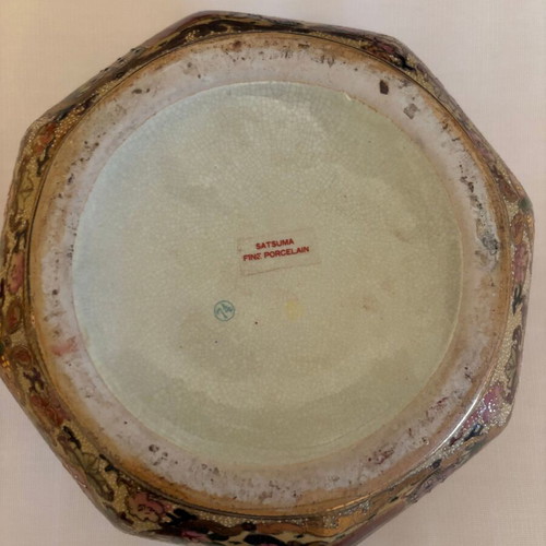 Satsuma porcelain decoration 74 like new