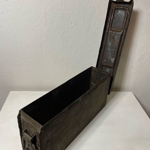 Ammunition box used for machine guns steel 1940