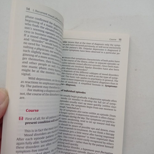 Manic-Depressive Illness book used, English