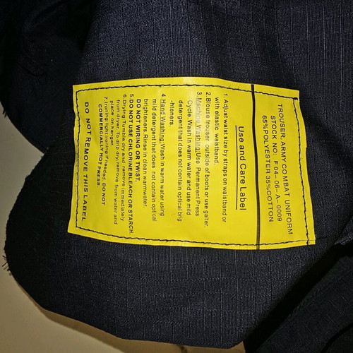 Operational police air force blue pants small new