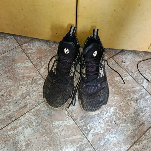 Adidas Harden men's shoes size 48.5, black