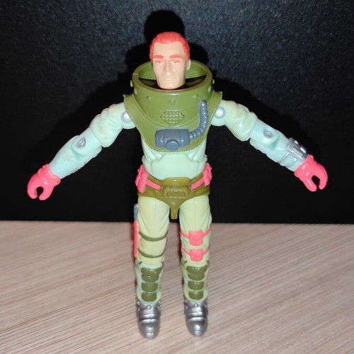 G.I.JOE Deep-Six (v2) 1989 action figure used, complete with accessories