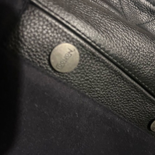 Norton leather jacket new genuine black size M