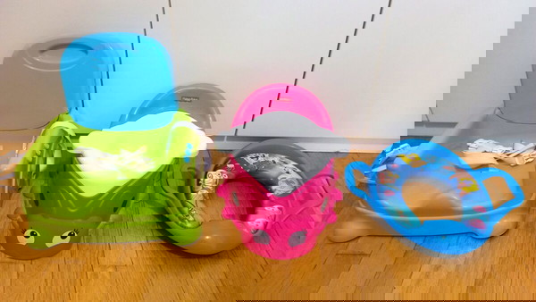 Супер пакет Fisher Price тоалетно седалка гърне и седалка за общо ползване