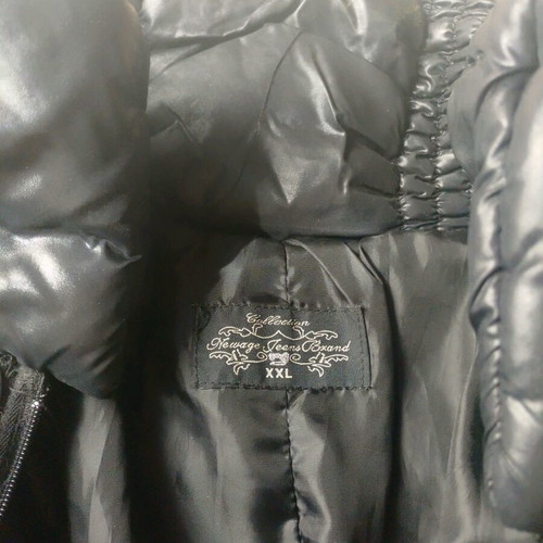 New Age black puffer jacket like new