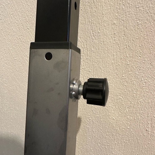 X Fit Squat Rack like new with safety and weight holders