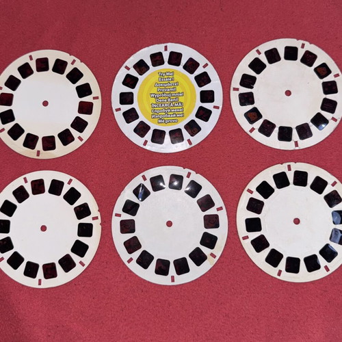 View Master promotional discs and samplers used