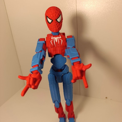 Spider-Man Dummy 3D εκτυπωμένη αρθρωτή φιγούρα 28 cm καινούργιο